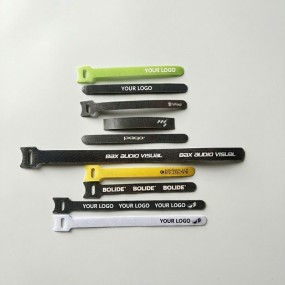 Klett Kabelbinder bedrucken lassen mit Ihrem Logo